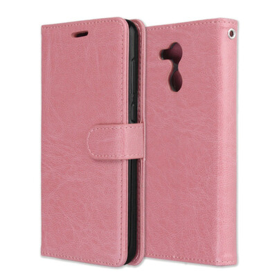 

MOONCASE Huawei Glory 6C Pro 3 Card Photo Frame Leather Case - Powder