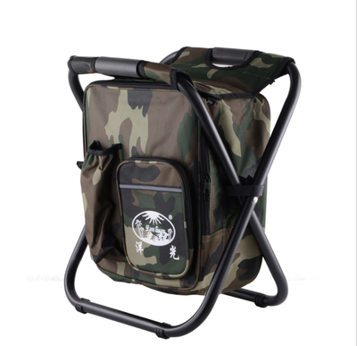 

Folding stool portable ice pack stool With a warm bag you can carry a fishing stool a beach chair a light outdoor refrigerated