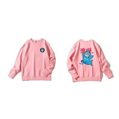 

Harajuku Women Sweatshirt Hoodies Fashion Fleece Warm Letter Printed Pullover Casual Long Sleeve Red Tops Ladies Streetwear