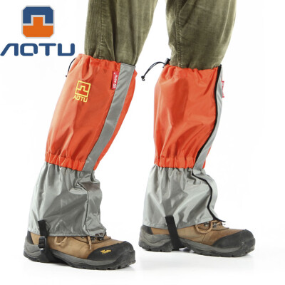 

AOTU Paired Outdoor Breathable Waterproof Skiing Gaiters Hiking Climbing Leg Protection Guard