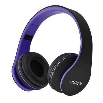 

Andoer LH-811 Stereo Bluetooth Headset 4 in 1 Multifunctional Wireless Stereo Bluetooth 41 EDR Headphone & Wired Earphone with
