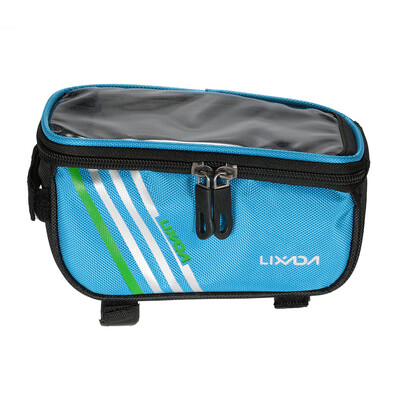 

Lixada Cycling Bicycle Bike Front Tube Top Tube Smartphone Bag Bike Frame Pannier Pack Bag 57" Phone Holder