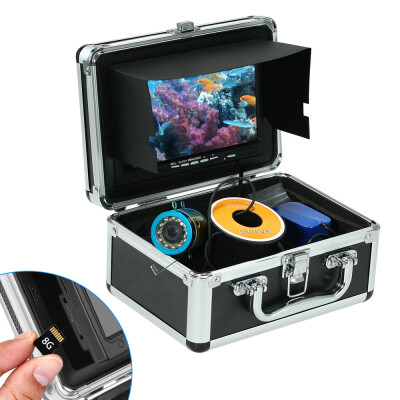 

Fish Finder Underwater Camera With 7 LCD Video Monitor with 8GB SD Card for Video Recording 1000TVL HD 15M Fishing Camera Anti