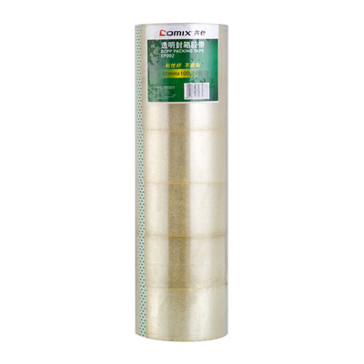 

Qixin COMIX 6 rolls 60mm100y 914 meters general clearance box wide tape office stationery EP002