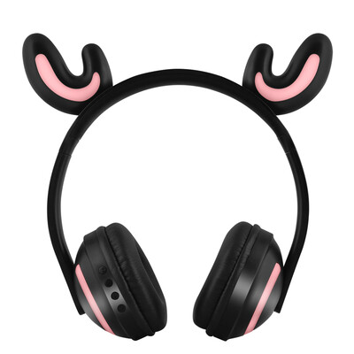 

ZW-19 Wireless Bluetooth Headset Glowing Earphones Stereo Music Hands-free wMic Colorful Headphones w Adjustable Headband for De