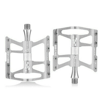 

RockBros Advanced 4 Bearings Fine-quality Mountain Bike Pedals Platform Bicycle Flat 916" Hollowing Ultralight Aluminum Alloy Bik