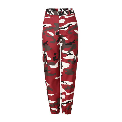 

Women Camouflage Outdoor Trousers Sport Jogger Casual Pants Climbing New Fashion