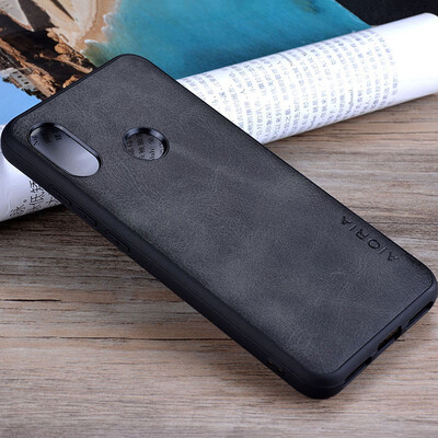

for xiaomi mi a2 lite case Luxury Vintage leather cover phone case for Xiaomi Mi A2 Lite funda coque capa Business Vintage style