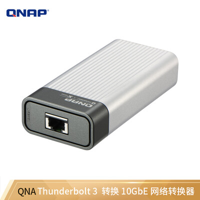 

QNAP QNA-T310G1T Thunderbolt 3 Thunderbolt 3 Convert 10GbE 10 Gigabit Network Converter