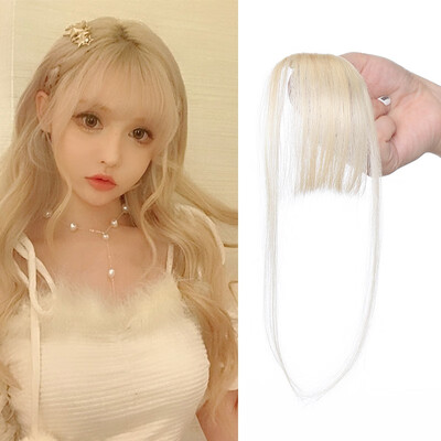 

Air bangs Clip In Hair Bangs 100 Human Hair Mini Handmade Hair Fringe