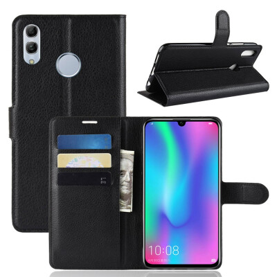

Wallet PU Leather Flip Back Cover for Huawei P Smart 2019 Card Slots Stand Holder Phone Case for Honor 10 Lite