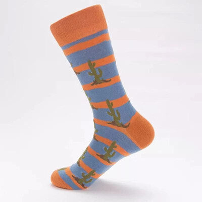 

Aa-shop Men Socks Personality Color Fashion Cotton Happy Socks