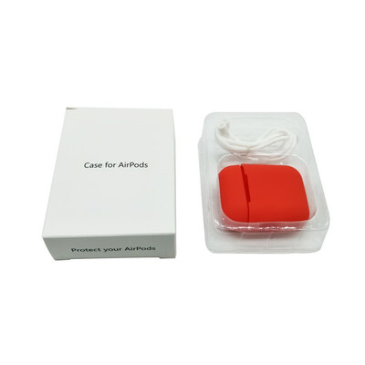 

Airpods silicone case Apple earphone cover iphone soft rubber anti-lost rope carton packaging