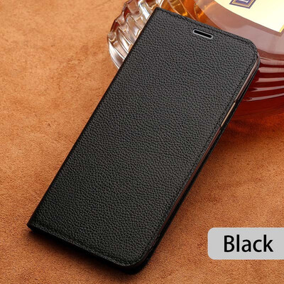 

Leather case phone case for iphone 6 6s 7 8 Plus X Xs Max fine lyche suction cup cover for 6p 7p 8p Xr case