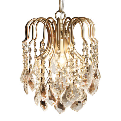 

Led Corridor Crystal Droplight Porch Restaurant Bedroom Small Pendant Contracted Lobby Bar