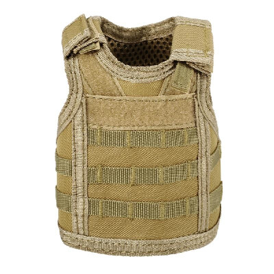 

Tactical Beer Vest Military Molle Mini Miniature Beverage Bottle Can Cooler Holder Sleeve