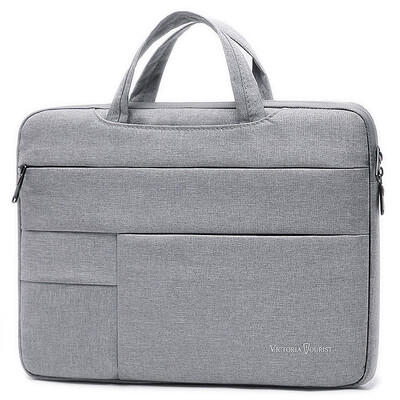 

Victoria Traveler Apple Dell Asus Computer Bag Portable 14-inch Notebook 133-inch Male Computer Sleeve Bag V7018 Gray