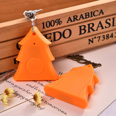 

Mini Christmas Tree Design Smart Alarm Key Finder Anti-lost Tracker Wireless BT 40 Selfie Shutter Voice Recording GPS Locator Tag