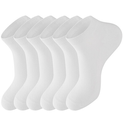 

LifeWheel Men Mesh Breathable Cotton Casual Athletic Summer Short Socks