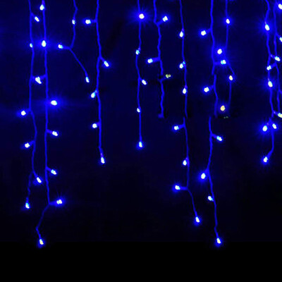 

KWB LED Christmas Lights Outdoor Decoration Lights 35m Droop Led Curtain Icicle String Lights White