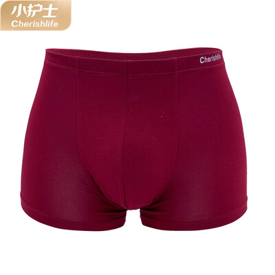 

Little nurse panties male modal 2019 new ribs wide to breathe mens boxer briefs XAN059 sauce red 170L