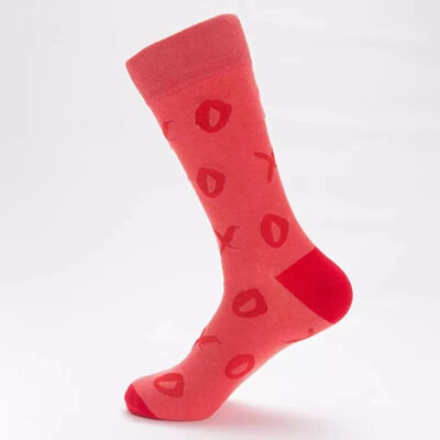 

Aa-shop Men Socks Personality Color Fashion Cotton Happy Socks