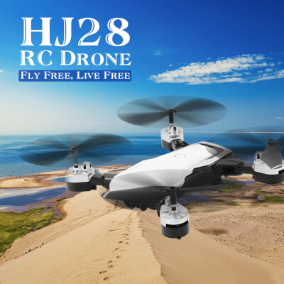 

HJHRC HJ28 RC Drone with Camera 720P Wifi FPV for Beginner Training Christmas Gift Altitude Hold Gesture PhotoVideo Foldable RC Q