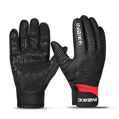 

INBIKE 2019 New Outdoor Sport Gloves Winter Warm Full Finger Cycling Gloves MTB Bike Bicycle Gloves Mens Touch Screen Glove