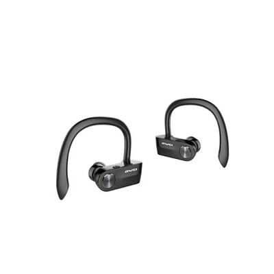 

Awei TWS Sports Ear Hook BT Earphones Wireless Waterproof Mini Separate Dual Earbuds Stereo Earphones