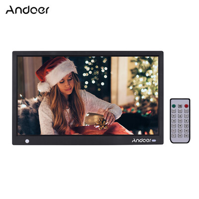 

Andoer 156 Inch 19201080 IPS LED Digital Photo Frame Electronic Picture Album Advertising Machine Scroll Subtitle Motion Detecti