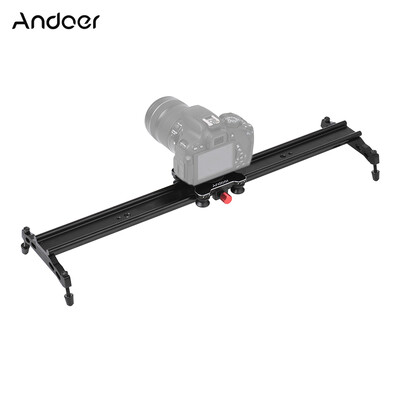 

Andoer 80cm 32" 4 Bearings Camera Slider Rail Track Slider Aluminum Alloy Video Stabilizer for Canon Nikon Sony Cameras Camcorde