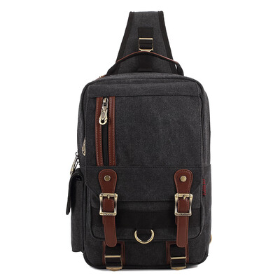 

Mens Cross Body Messenger Bag Shoulder Sling Backpack Travel Chest Bag Pack