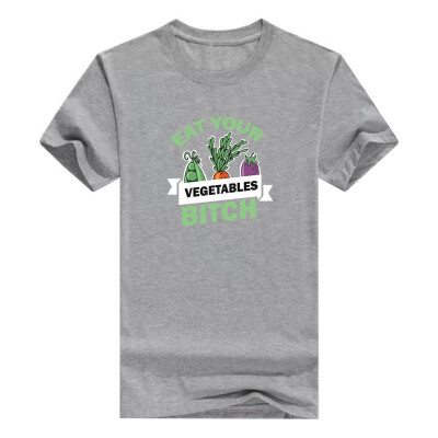 

Funny Foodie Gifts Eat Your Vegetables Expletive Juniors Top Men s T-Shirt