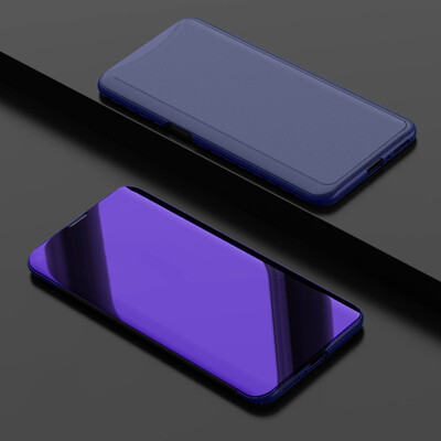 

MOONCASE OPPO Find X bracket plated mirror holster - purple blue