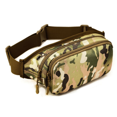 

Men Tactical Waterproof Waist Fanny Packs Bum Belt Bag Nylon Military Travel Hiking Climbing Outdoors Sports Pouch Sling Bag