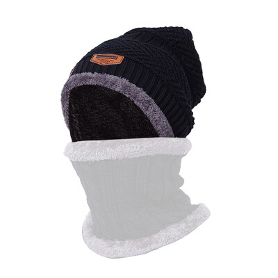 

Warm Knit Neckerchief Winter Plush Scarf Neck Warmer Women Men Sports Hiking Camping Cycling Outdoor Sports Equipment