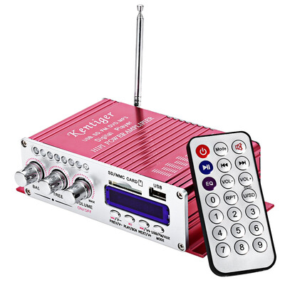 

HY - 502 2CH Hi-Fi Stereo Output Power Amplifier USB SD Card Player