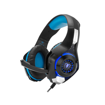

Beexcellent GM-1 Gaming Headphone with Mic LED Light Stereo Game Headset 35MM Wired USB Headband Headphones For PCPS4 Gamers