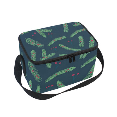 

ALAZA Lunch Box Insulated Flora Lunch Bag Large Cooler Tote Bagfor Men Women