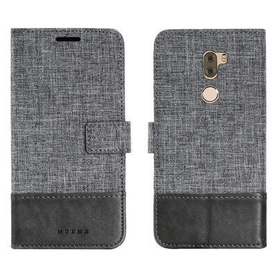 

Goowiiz Phone Case For Xiaomi Mi 5C5s5s Plus5XA1 Fashion Canvas Leather Wallet Full package flip Holder Stand