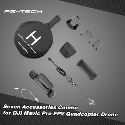 

PGYTECH Seven Accessories Combo for DJI Mavic Pro FPV Quadcopter Drone