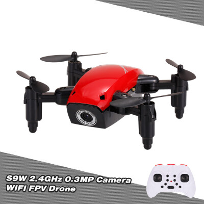 

S9 24G 4CH 6-axis Gyro Mini Drone Headless Mode One Key Return Foldable RC Quadcopter RTF