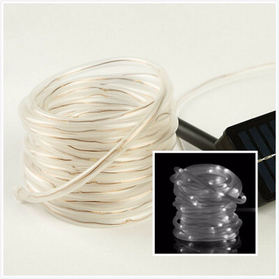 

12M39ft Solar Lights Outdoor Waterproof Tube LED String Lights Landscape Lighting Night Light