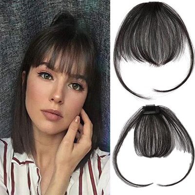 

Air bangs Clip In Hair Bangs 100 Human Hair Mini Handmade Hair Fringe