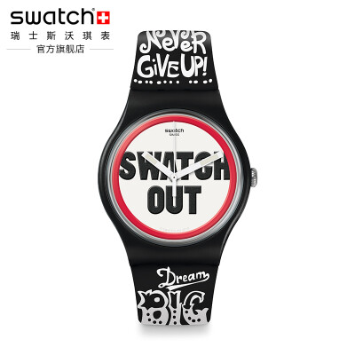 

Swatch Swiss watch new personality statement trend fashion quartz men&women watch SUOB160