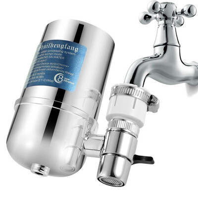 

NeillieN Electroplated household water purifier kitchen purifier faucet filter household water purifierater cleanerfilter