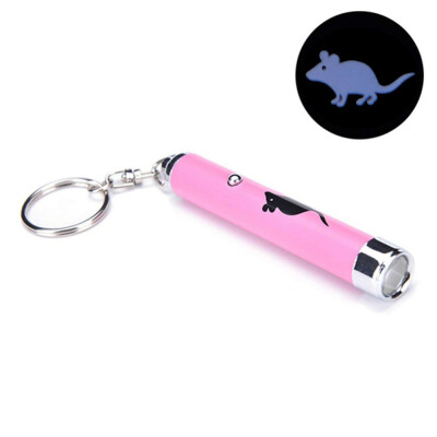 

Portable Funny&Creative Pet Cat Toys LED Laser Pointer Light Pen With Bright Animation Mouse Shadow For Cats Training