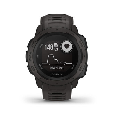 

Garmin Instinct Instinct Flame Red GPS Smart Watch Optical Heart Rate Watch Multi-function Military Watch Mountaineering Running Swimming Cycling Sports Watch