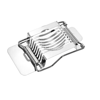 

Kitchen Stainless Steel Egg Slicer Wire Egg Cheeses Chopper Dicer Cutter Tool for Salads Sandwiches
