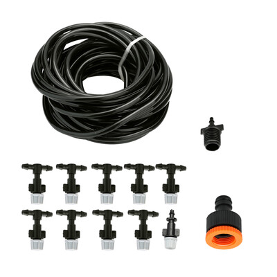 

10m Small Size Garden Lawn Outdoors Irrigation Plastic Sprayer Nozzles Suits Spray Cooling Atomization Sprinkler Nozzle Tool Combi